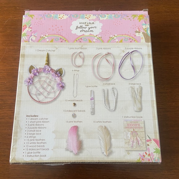 Make Your Own Unicorn Dreamcatcher Kit - Picture 2 of 3